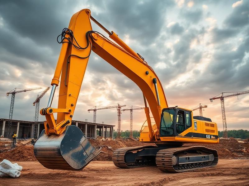 Equipamentos de linha amarela para construção